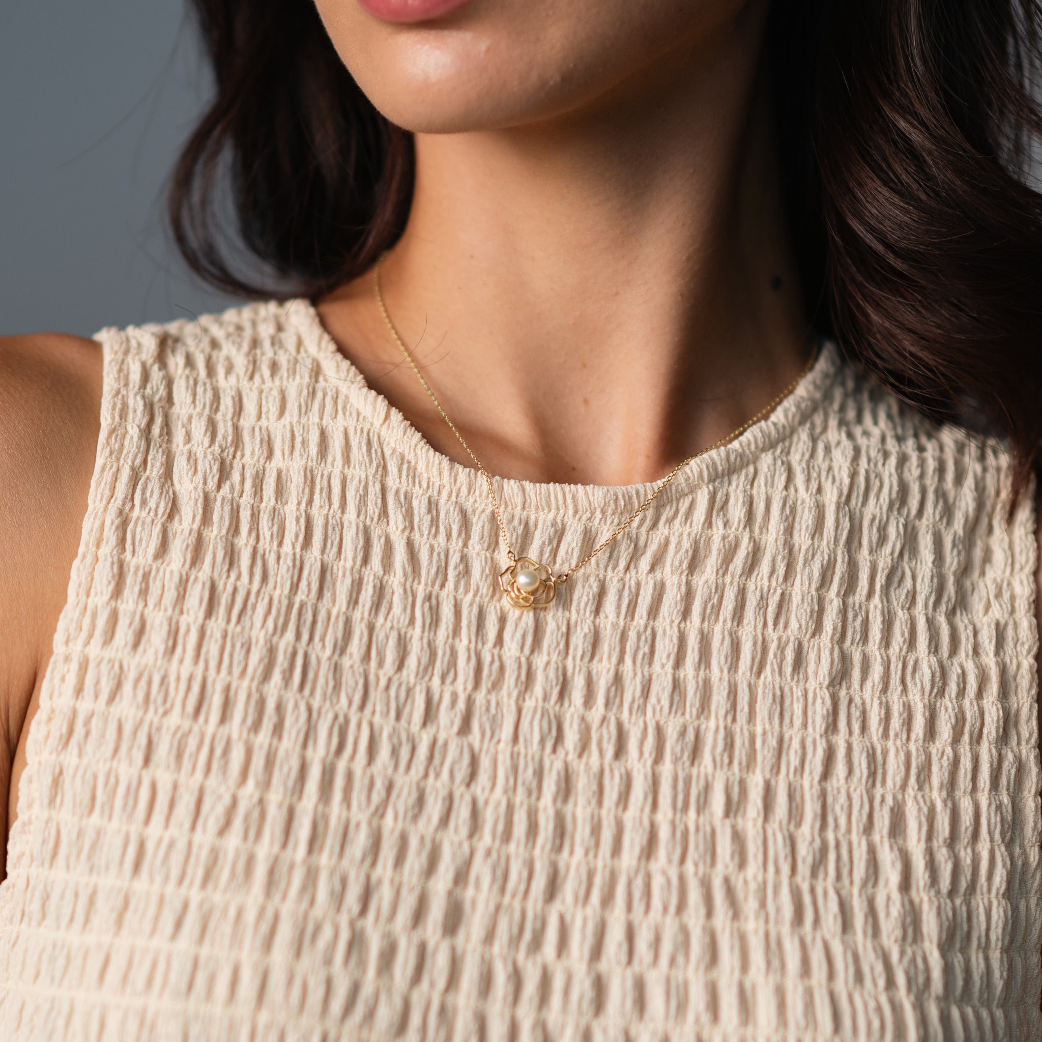 Flora Pearl Necklace フローラ パールネックレス