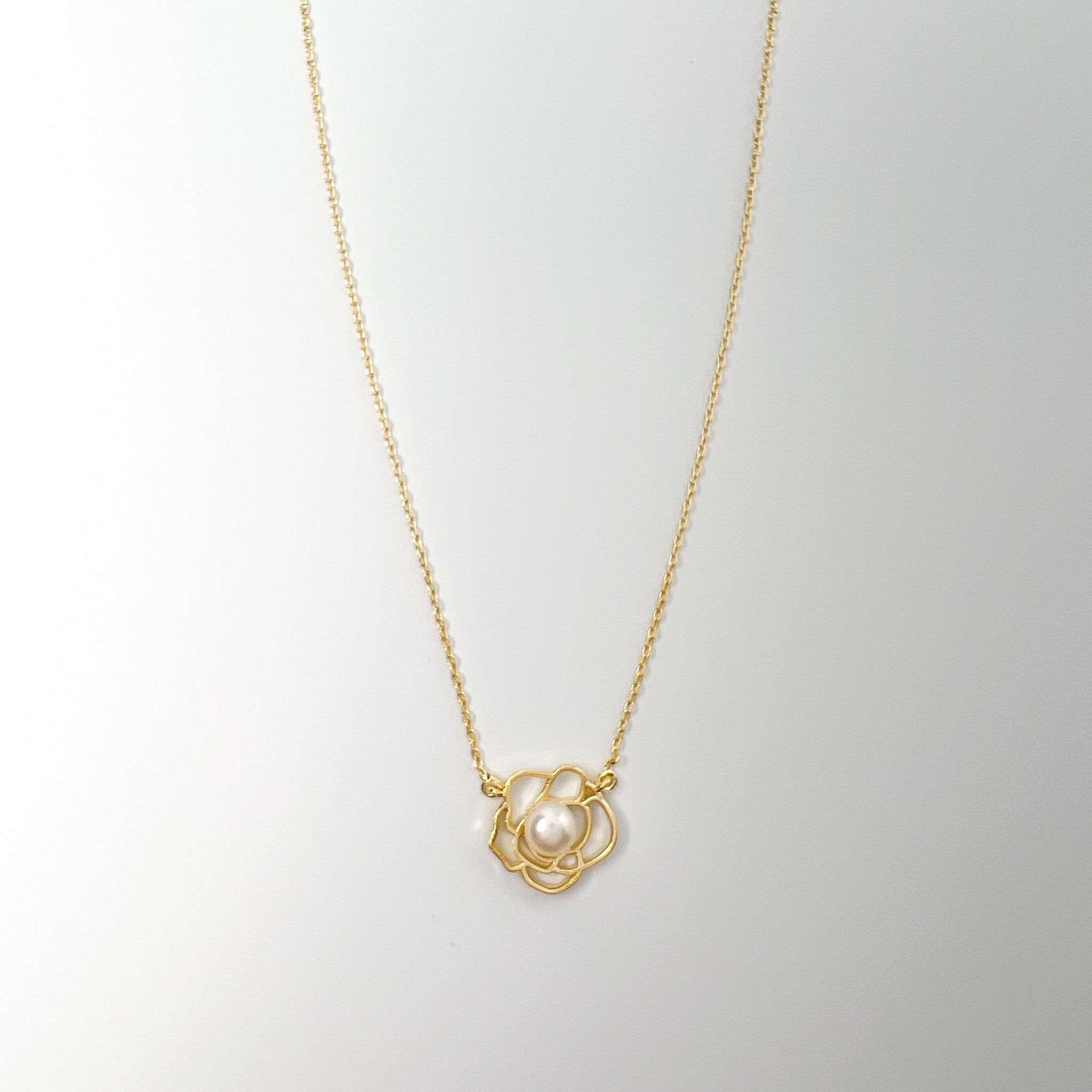Flora Pearl Necklace フローラ パールネックレス